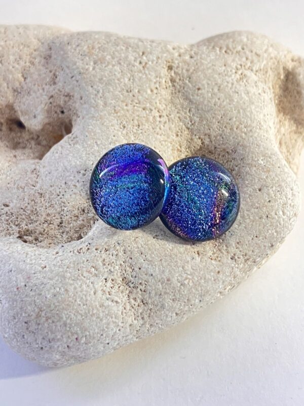 Aurora Glass Ear Studs