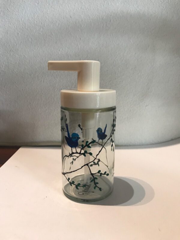 Blue Wren Soap Dispenser