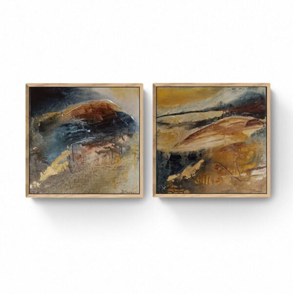 Soft and Strong (Diptych)