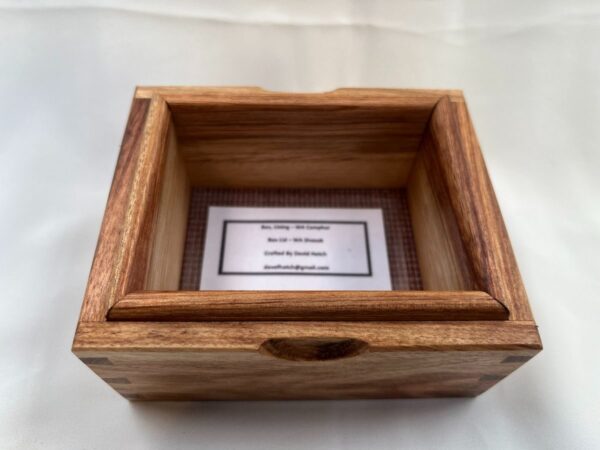 Small Watch Box – Camphor/Sheoak - Image 2