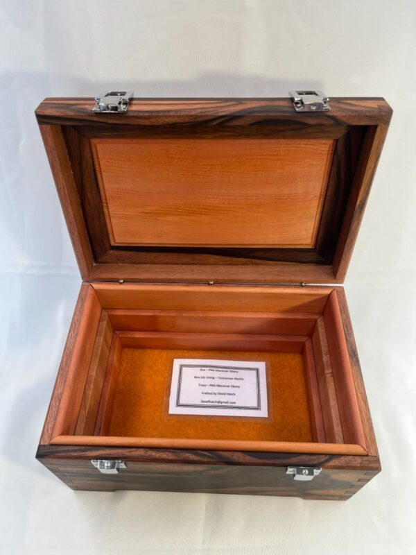 Large Box – Macassar Ebony - Image 5