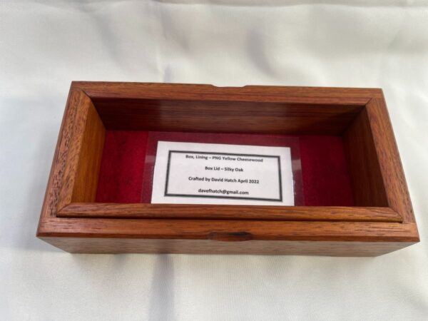 Small Box – Yellow Cheesewood/Silky Oak - Image 2