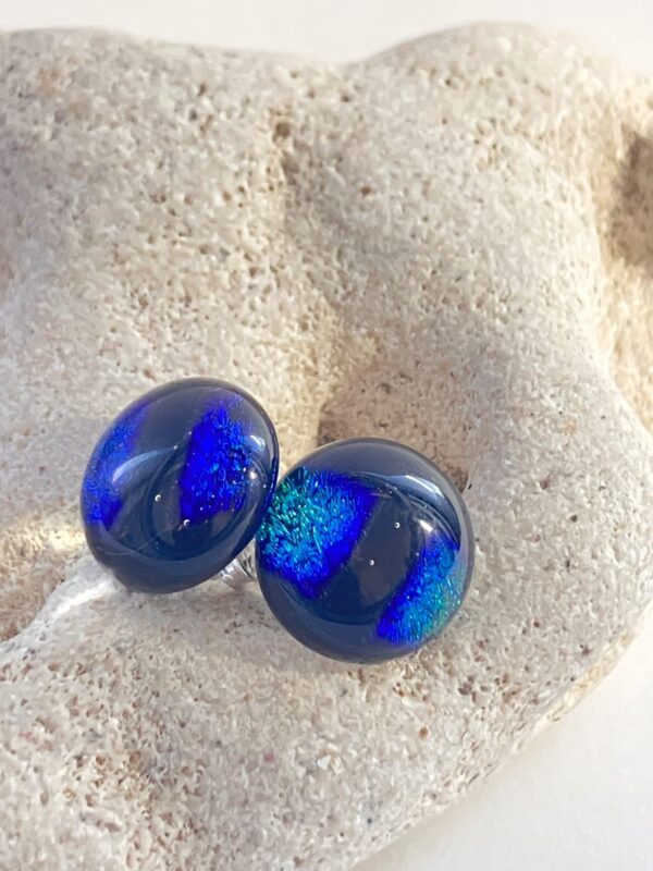 Oceanic Glass Ear Studs