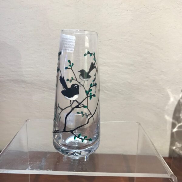 Willy Wagtail Small Vase