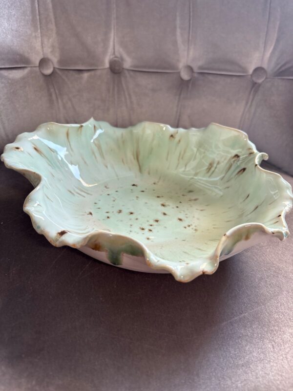 Frilly Mint Chocolate Bowl
