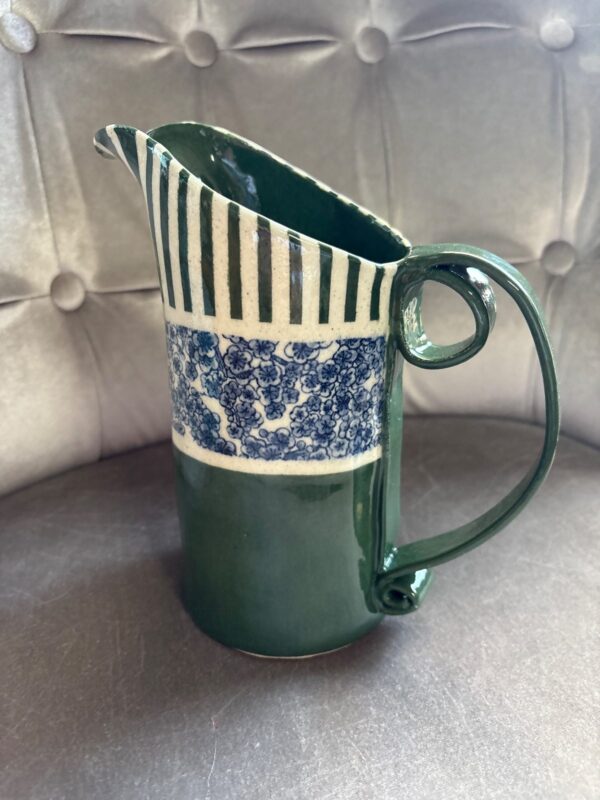 Green Imprint Jug